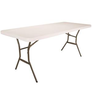 Lifetime 183.5x76x73.5 Cm Folding Table Bianco
