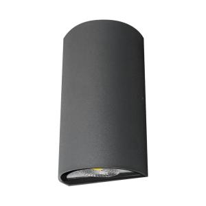 Matel Lampada Da Parete A Led Ip54 Semicircolare Neutra Lux…