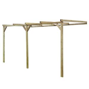 Vidaxl Pergola In Legno A Falda 2 X 4 X 2.2 M