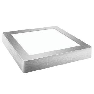 Matel Surface Square Led Downlight 24w Warm Argento