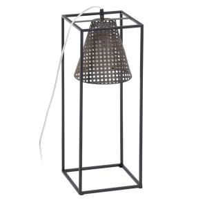 Bigbuy Home Lampada Da Terra Metal 20x20x57 Cm