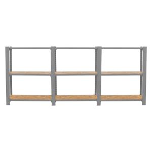 Officlick Scaffale Metallico 3/300 Wood 2400 1000x2400x300…