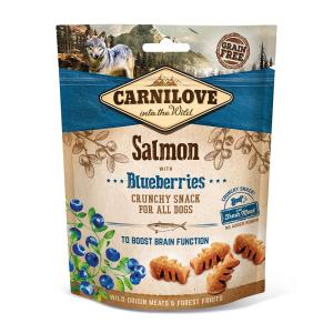 Carnilove Canine Crunchy Salmon Blueberries Box 6x200g Oro…