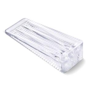 Brinox Large 80x30x20 Mm Wood Wedge 2 Units Trasparente