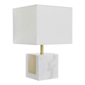 Home Decor Marble Polyester 26x26x43 Cm Table Lamp Traspare…