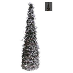 Oem Albero Di Natale In Rattan 40 Leds 80 Cm