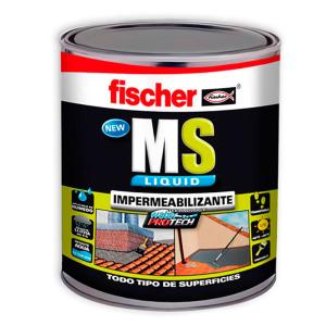Fischer Group Ms 534616 Liquid Waterproofing 1kg Rosso