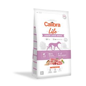 Calibra Life Junior Large Breed Lamb 12kg Dog Food Traspare…
