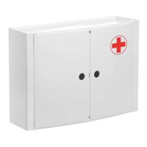 Tatay Red Cross Bathroom Horizontal Cabinet Trasparente