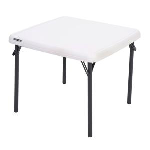 Lifetime 61x61x53.5 Cm Children´s Folding Table Bianco
