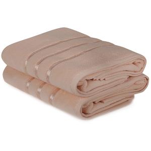 Wellhome Set Di Asciugamani 70x140cm 2 Pezzi