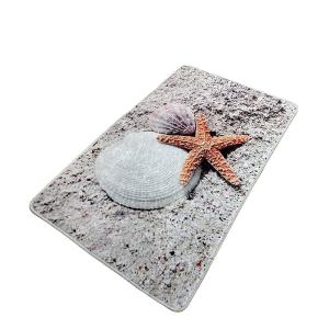 Wellhome Starfish Bath Mat Grigio