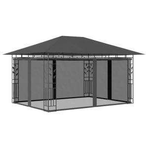 Vidaxl Gazebo Con Zanzariera 4 X 3 X 2.73 M