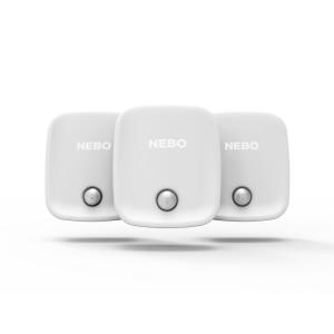 Nebo Tools Motion Sensor Night Light 3 Units Bianco