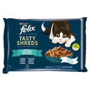 Purina Nestle Felix Tasty Shreds Salmon And Tuna 80g Wet Ca…