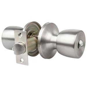 Handlock Door Knob Tubular Entrance 60/70 Mm Argento