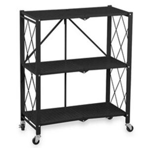Confortime Shelves 3 Folding Levels 71x34x86 Cm Nero