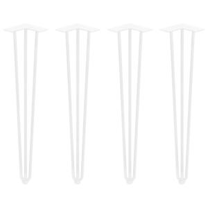 Emuca Hairpin Legs Of 3 Rods For Table Trasparente,Bianco