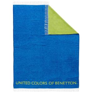 Benetton 140x190 Cm Blanket Blu