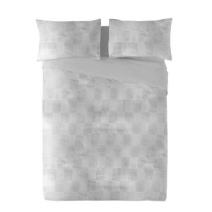 Naturals Elba 220x220 Cm Duvet Cover Grigio 135 cm