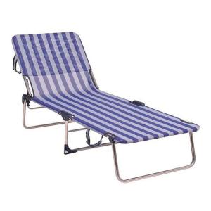 Alco Aluminum Beach Bed With Handle And Multi -color Stripe…
