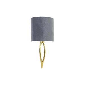 Home Decor Lampada Da Parete Polyester Metal 30x16x60 Cm