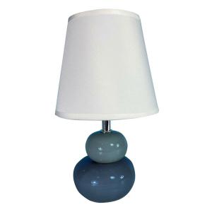 Versa Ceramic Tissue 15x22.5x9.5 Cm Table Lamp Argento