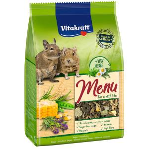 Vitakraft Cibo Per Roditori Menu Premium Vital Degus 600gr…