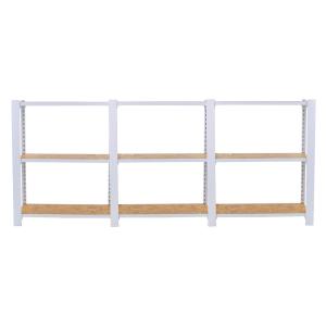 Officlick Scaffale Metallico 3/300 Wood 2400 1000x2400x300…
