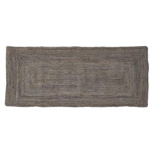 Bigbuy Home Jute Carpet 170x70 Cm Grigio