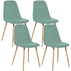 Wellhome 45x53x85 Cm Pk4146 Dining Chair 4 Units Verde