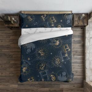 Play Fabrics Nordic Microsatén Harry Potter Gold For Bed Fo…