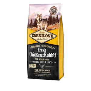 Carnilove Canine Adult Fresh Chicken Rabbit Joints 12kg Oro…