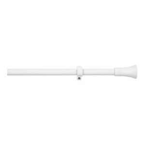 Stor Planet 160-300 Cm Cone Curtain Rod Bianco
