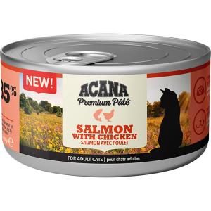 Acana Cibo Per Gatti Feline Premium Pate Salmone E Pollo 24…