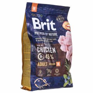 Brit Premium Nature Adult M 3kg Dog Food Multicolor 3kg