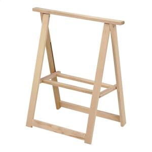 Wellhome Low Beech Easel Without Varnish 73cm Beige,Marrone