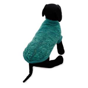 Mi&dog Braided Dog Sweater Blu 25 cm