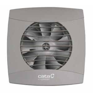 Cata Uc-10 Timer Bathroom Extractor Argento