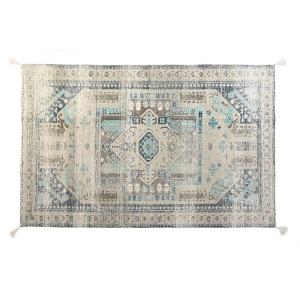 Home Decor Aged Finish Arab Cotton Carpet 120x180x1 Cm Beig…