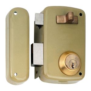 Lince 5056a Overlapping Lock 60 Mm Left Oro