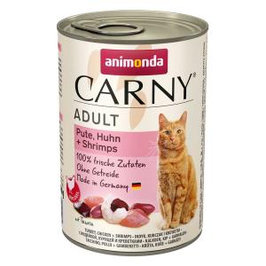 Animonda Carny Adult Chicken Turkey And Prawns 400g Wet Cat…