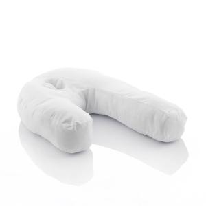 Innovagoods U Side Sleepers Ergonomic Slupill Pillow Bianco