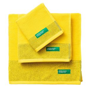 Benetton Be019 Towel 3 Units Giallo