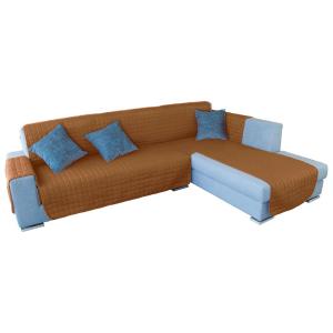 Wellhome Elegant Wh0377 Sofa Cover Marrone,Blu