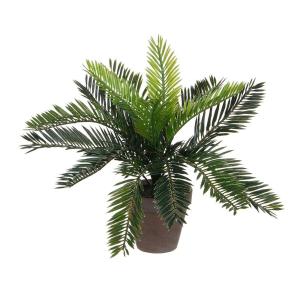 Mica Decorations Sago Palm Tree Artificial Plant Verde