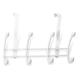 Inofix Over-door Hanger 4 Hooks Bianco