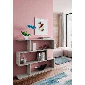 Dmora Libreria Decorativa E Funzionale Colore Grigio Cement…