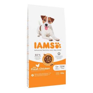 Iams For Vitality Adult Small & Medium 12 Kg Dog Food Trasp…