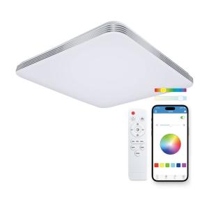 Ksix Faretto A Soffitto Twilight Rgbic 72w 47.5 Cm